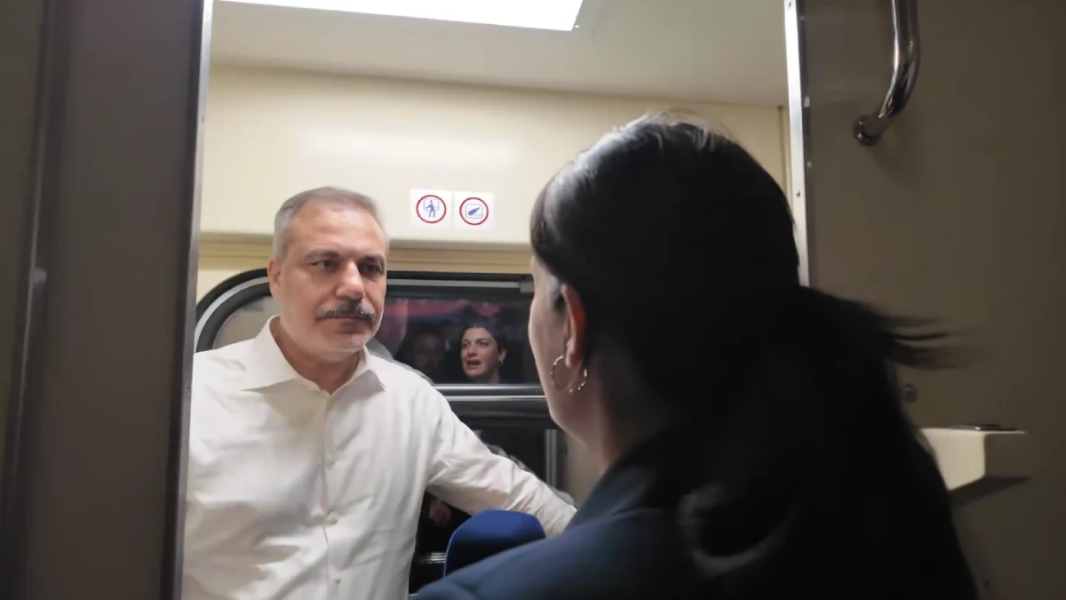 Dışişleri Bakanı Fidan Ukrayna temaslarını tamamladı, Kiev'den trenle dönüyor