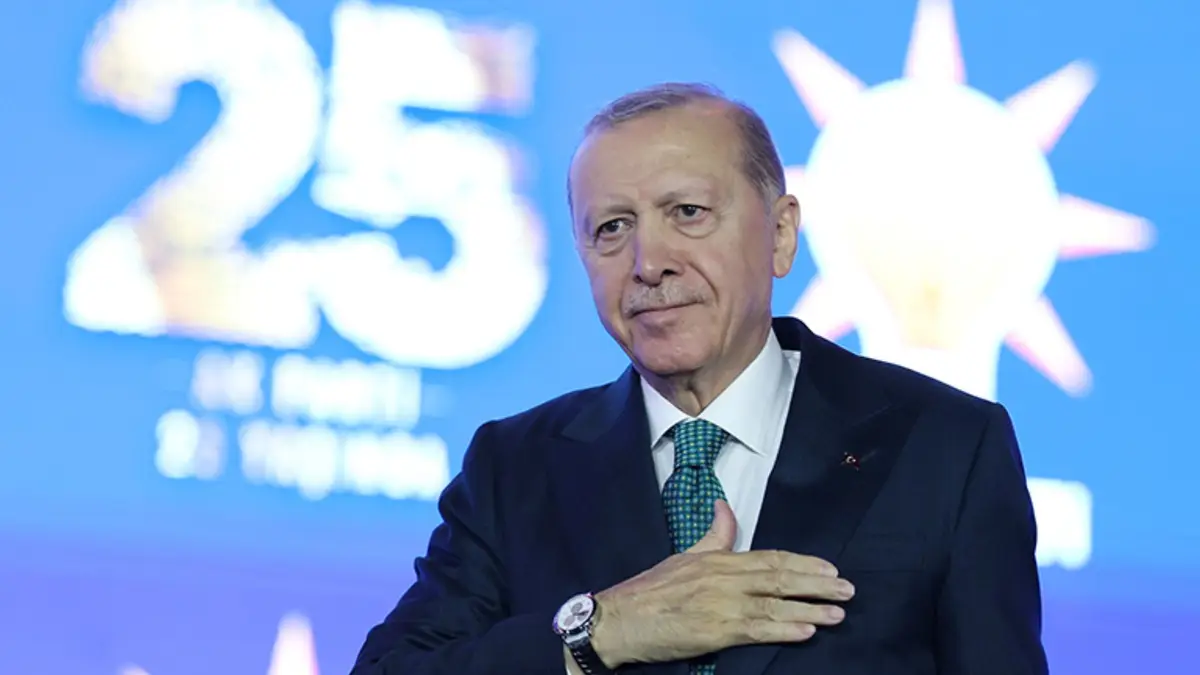 Cumhurbaşkanı Erdoğan'dan AK Parti'nin 25. kuruluş yıl dönümünde tarihi konuşma