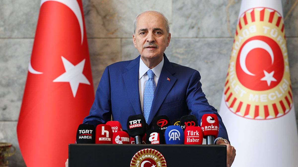 Numan Kurtulmuş'tan 'Terörsüz Türkiye' açıklaması: "Düzenleme Meclis tatile girmeden yasalaşmalı"