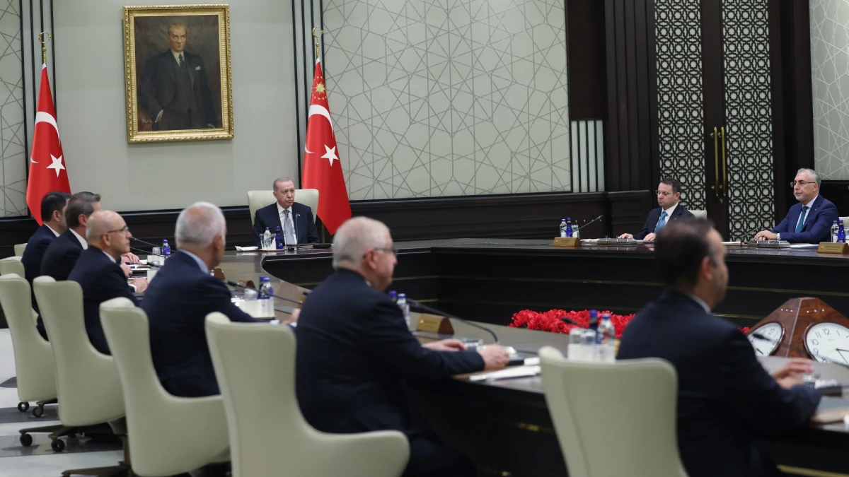 Cumhurbaşkanı Erdoğan başkanlığında Kabine Toplantısı başladı