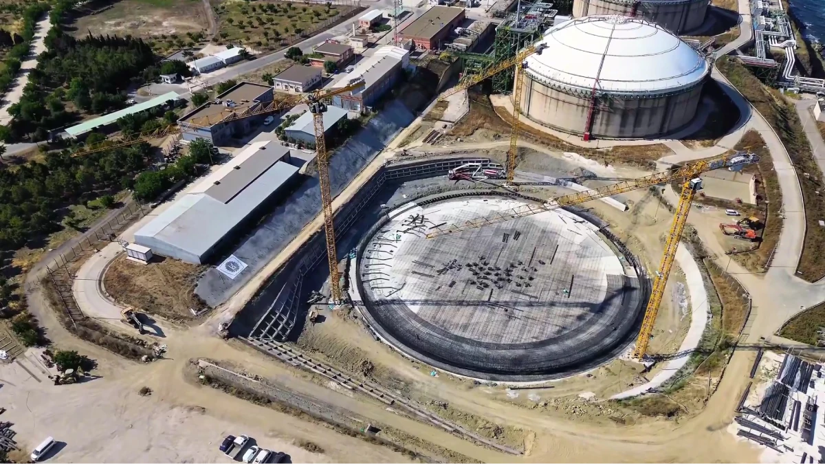 Bakan Bayraktar: Marmaraereğlisi LNG Terminali’nin kapasitesi 415 bin metreküpe çıkıyor