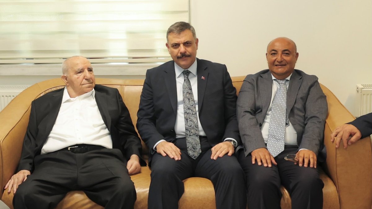 Mustafa Çiftçi'den hayırsever iş insanı Ahmet Aydeniz'e 12 yıl sonra vefa ziyareti