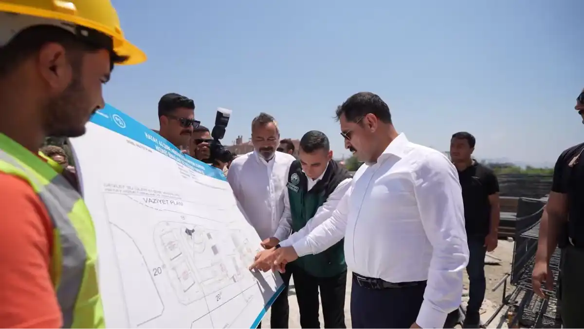 Hatay Valisi Mustafa Masatlı Kamu Kampüsü projelerini yerinde inceledi