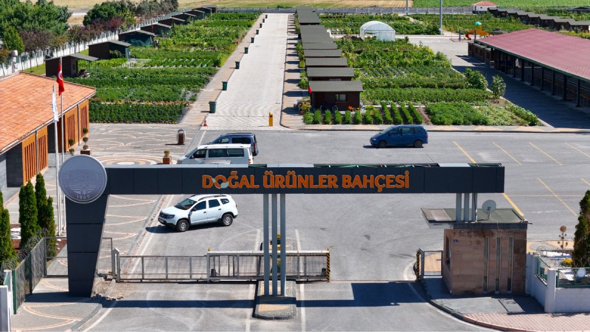 Kayseri'de Doğal Ürünler Bahçesi Pazarı 25 Temmuz Cumartesi yeniden açılıyor
