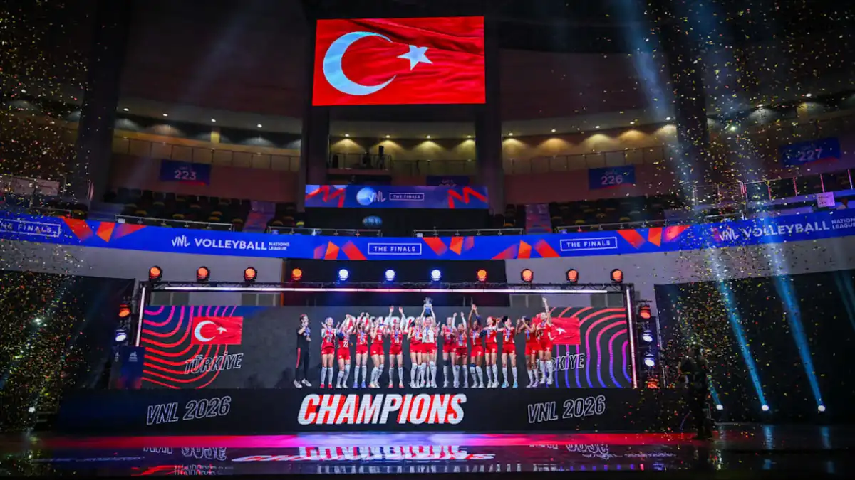Filenin Sultanları ikinci kez Milletler Ligi şampiyonu! Brezilya'yı 3-1 devirdik