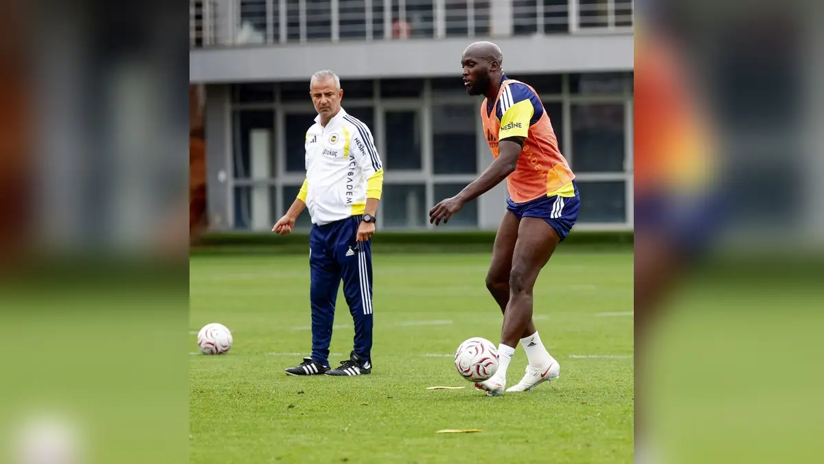 Fenerbahçe'de Gençlerbirliği maçı hazırlıkları sürdü: Lukaku ilk antrenmanına çıktı