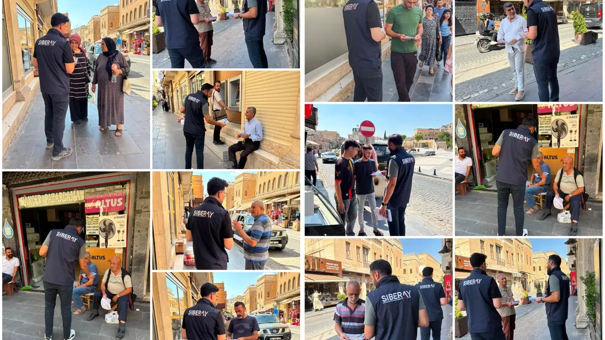 Mardin Emniyeti'nden siber suçlara karşı bilgilendirme faaliyeti