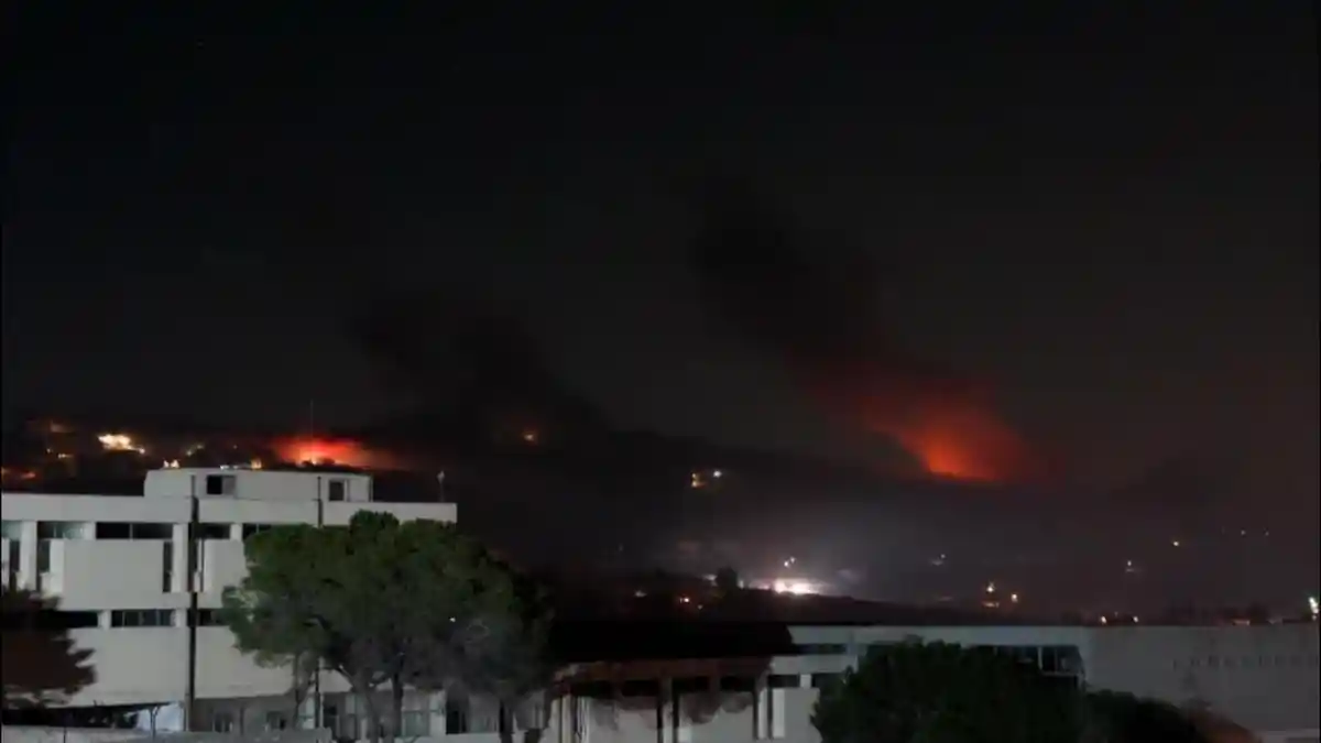 İsrail'den Lübnan'ın güneyine gece bombardımanı: Nabatieh bölgesi vuruldu