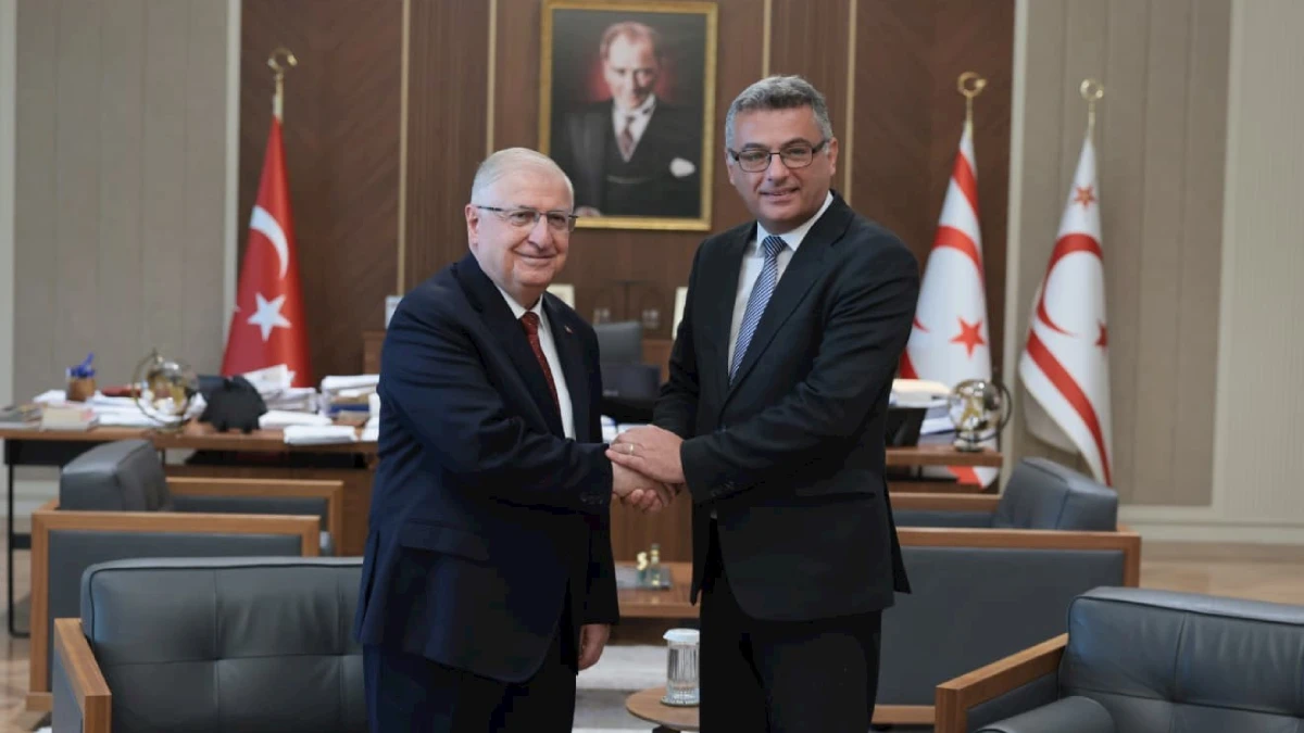 Yaşar Güler ve TSK komuta kademesi KKTC'de: Cumhurbaşkanı Erhürman'ı ziyaret etti