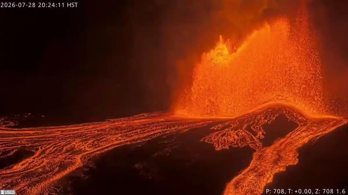 Hawaii'de Kilauea alarmı: Lavlar krater tabanının yüzde 10'undan fazlasını kapladı