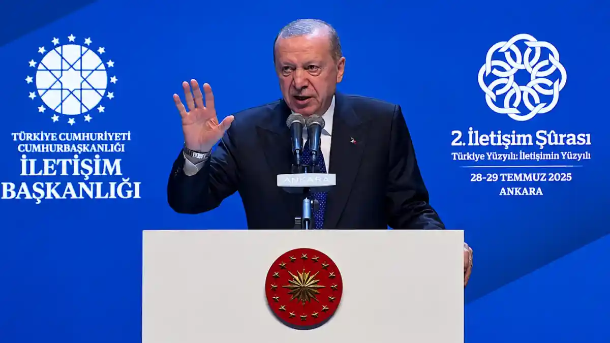 Cumhurbaşkanı Erdoğan Ankara'da açıkladı: "Uydularımız üzerinden 5 milyar insana ulaşma imkânına sahibiz"