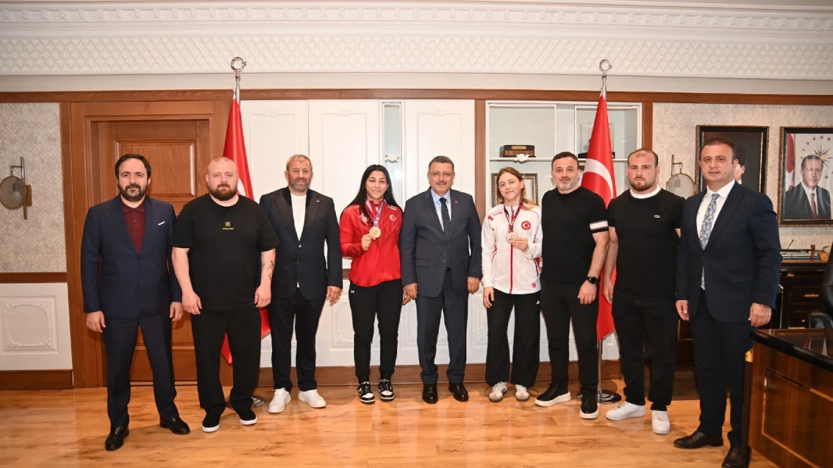 Avrupa şampiyonu Elif Şevval Kurt Trabzon’da ağırlandı