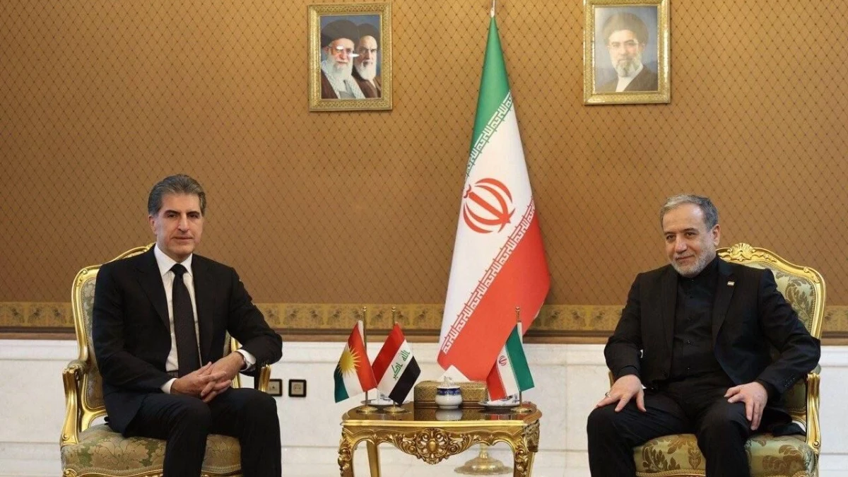 Nechirvan Barzani Tahran’da Abbas Araghchi ile Görüştü