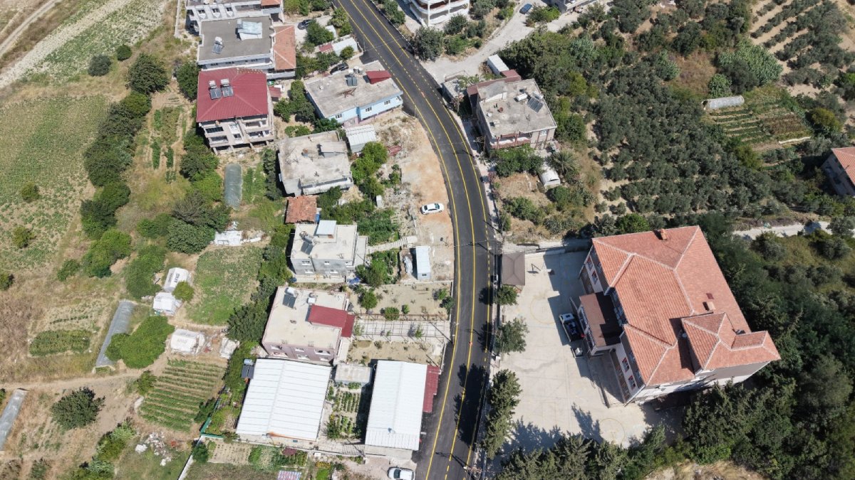Antakya Doğanköy'de ulaşım için alternatif güzergah açıldı