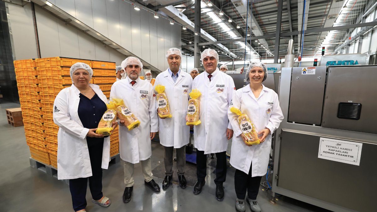 Ahmet İsvan Halk Ekmek Fabrikası'nda 3. üretim hattı açıldı: Günlük 84 bin tost ekmeği üretilecek