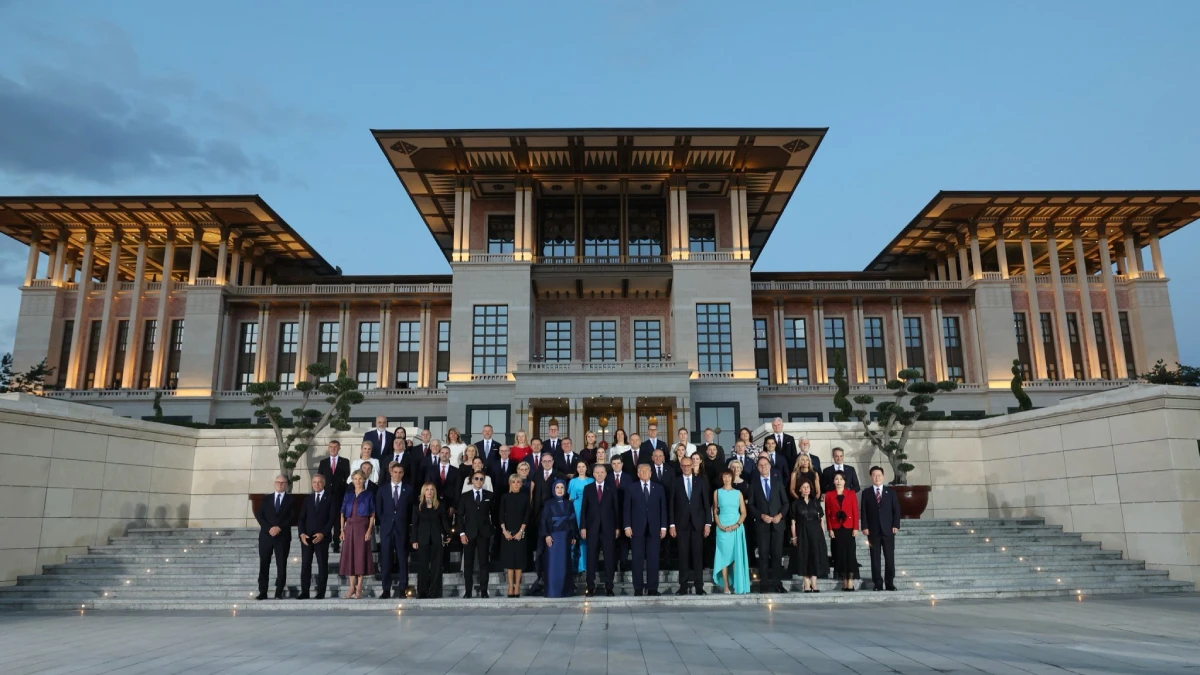 Emine Erdoğan: NATO liderlerini akşam yemeğinde ağırlamaktan memnuniyet duyduk