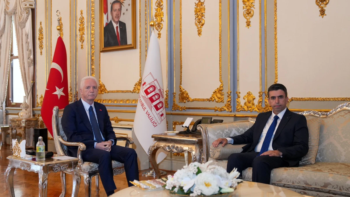 Silivri’de görev değişimi: Kaymakam Eren, Vali Gül’ü ziyaret etti