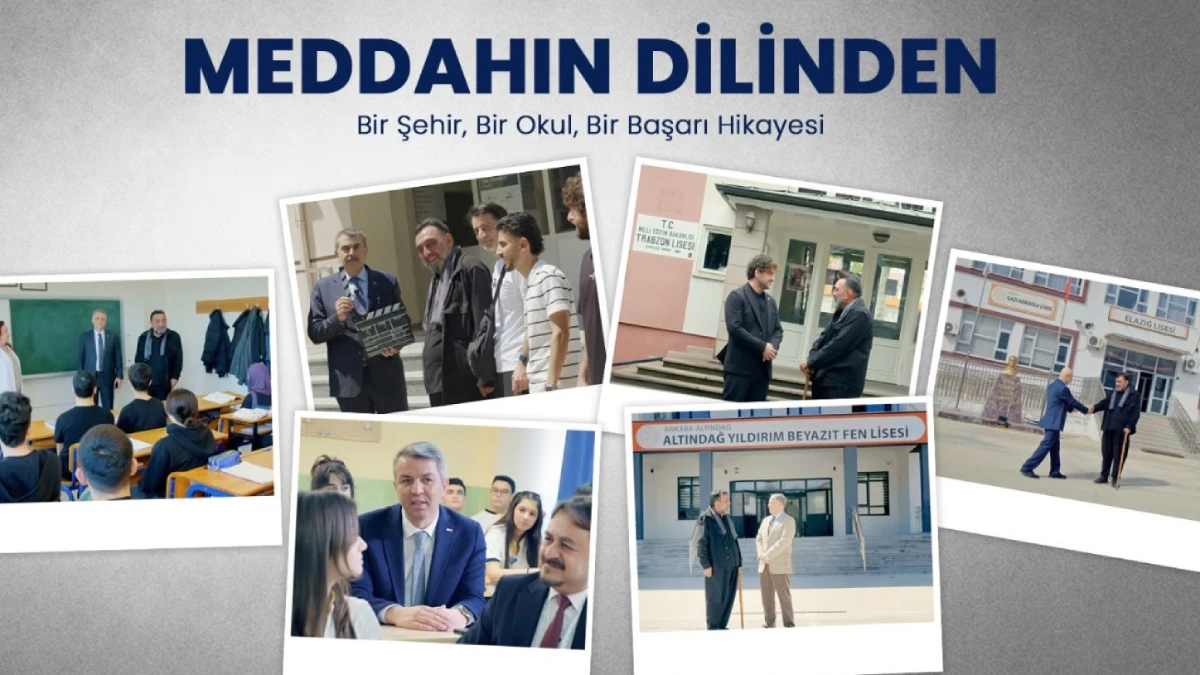 TRT EBA'da "Meddahın Dilinden" heyecanı: İlk bölüme Bakan Yusuf Tekin konuk oluyor
