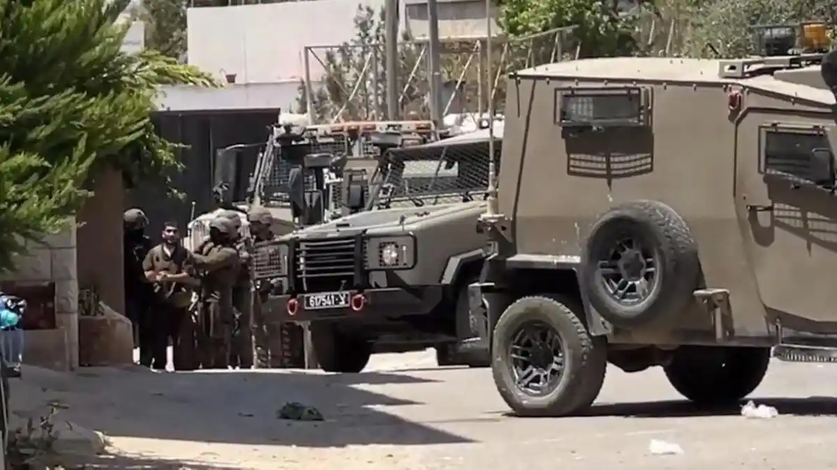 İsrail ordusundan Nablus'ta ev baskını ve yıkım