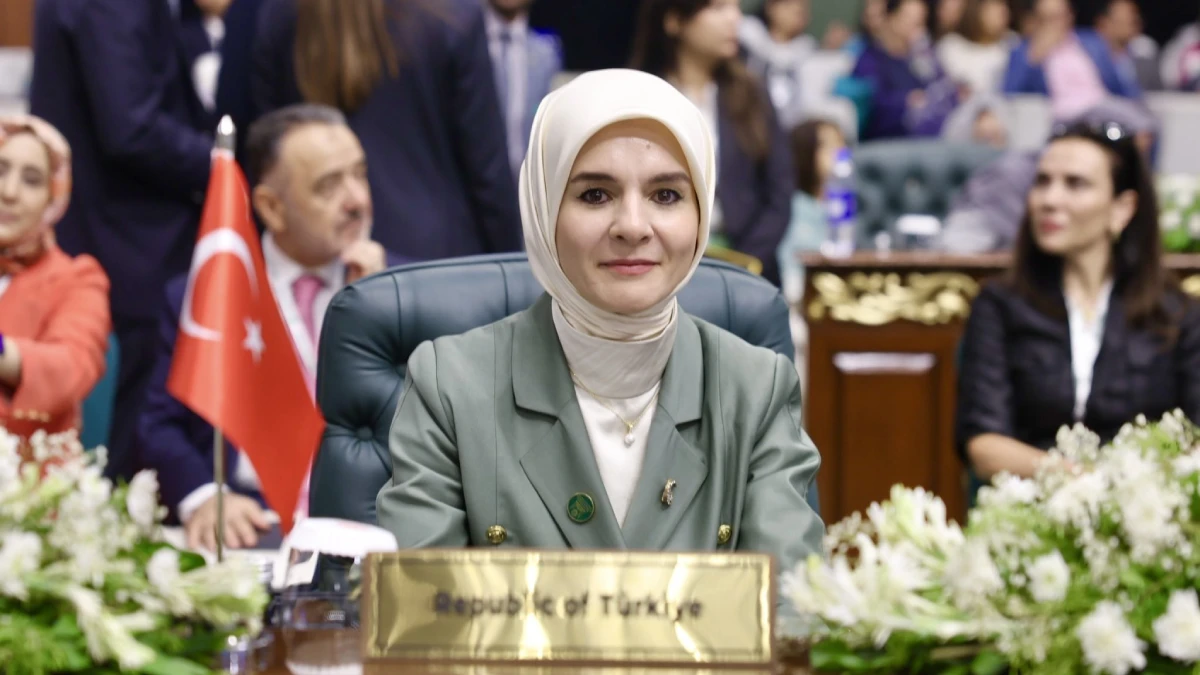Bakan Göktaş: İİT 9. Kadından Sorumlu Bakanlar Konferansı’nın açılışındayız