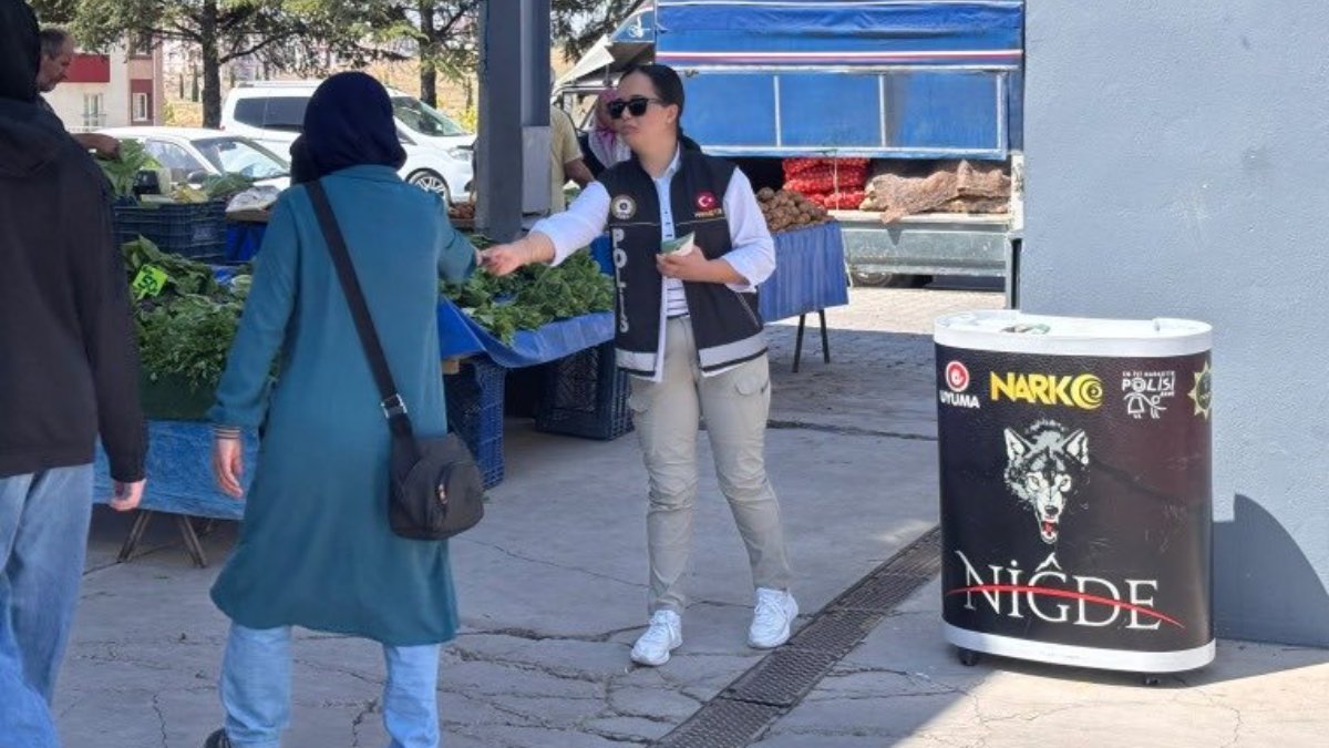 Niğde Emniyeti'nden narkotik farkındalığı: 11 etkinlikte 431 kişiye ulaşıldı