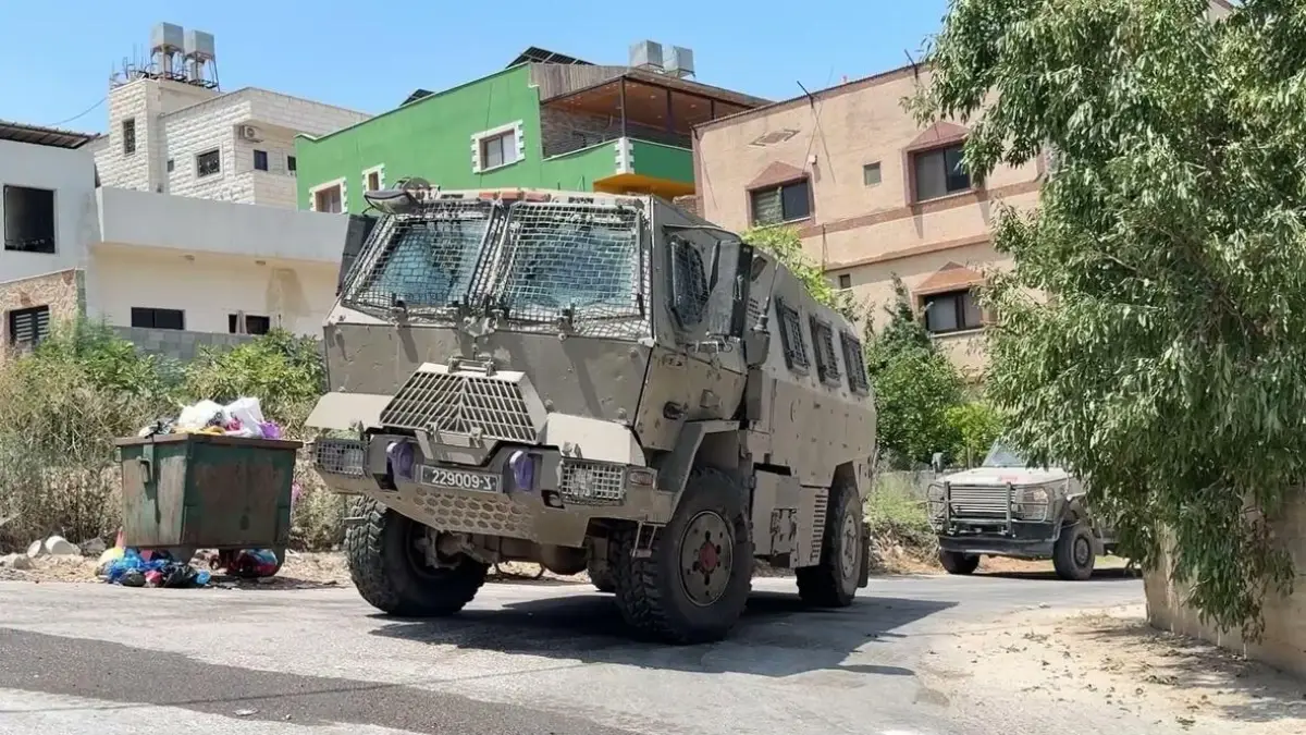 İsrail ordusundan Nablus'un Tal köyüne baskın ve kitlesel gözaltı operasyonu