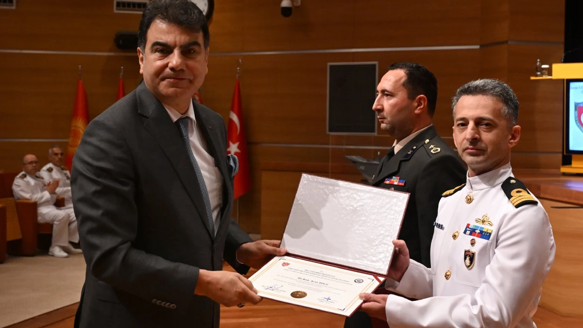 Milli Savunma Üniversitesi'nde 18'inci Dönem Karargah Subaylığı mezuniyet töreni