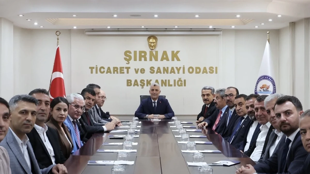 Bakan Ömer Bolat'tan Şırnak açıklaması: Üretim ve ticaret potansiyeli değerlendirildi