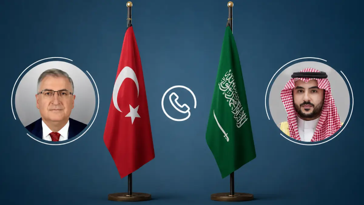 Milli Savunma Bakanı Yaşar Güler'den Suudi Arabistan ile kritik telefon görüşmesi