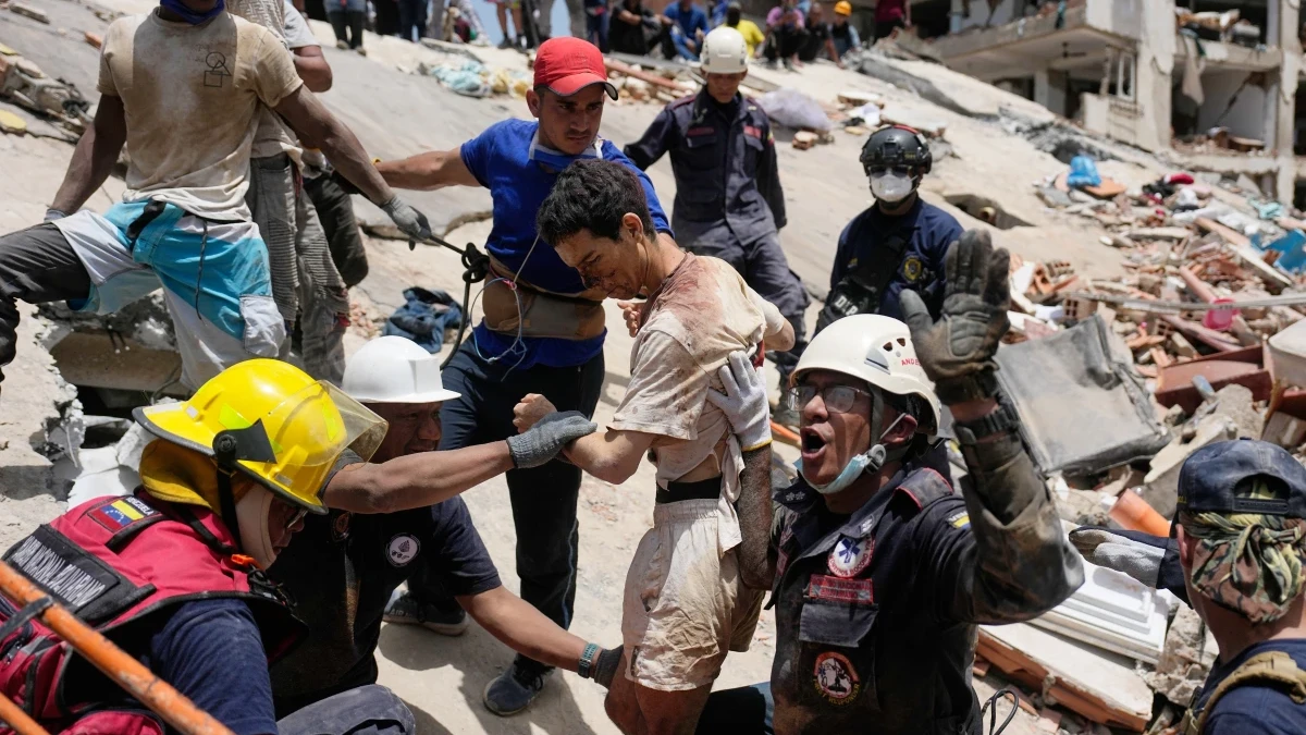 Venezuela’da 7.5’lik deprem: Ölü sayısı 1.450’ye yükseldi, 2.200 kurtarma görevlisi sahada