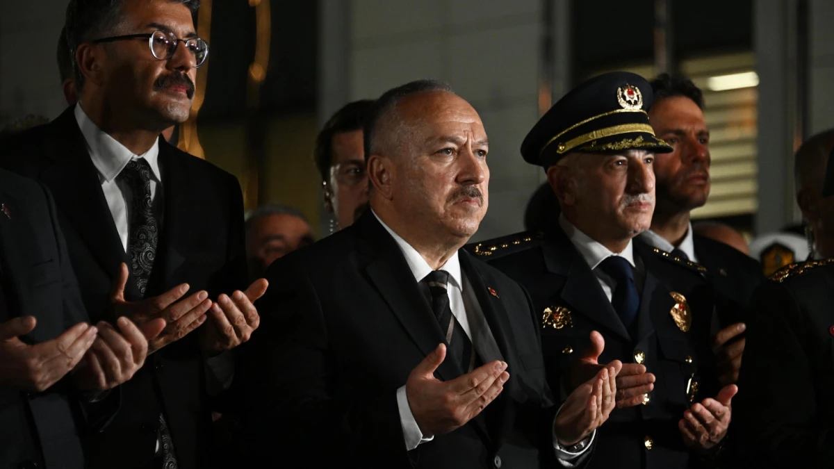 Ankara Emniyet Müdürlüğü 15 Temmuz anması: Şehitler rahmetle, gaziler minnetle anıldı
