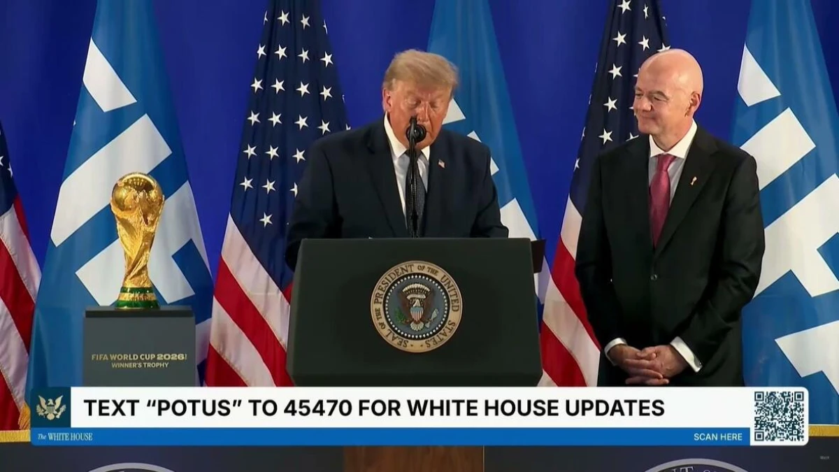 Trump New York'ta final öncesi konuştu: Messi'nin pası mükemmele çeyrek inç yakındı