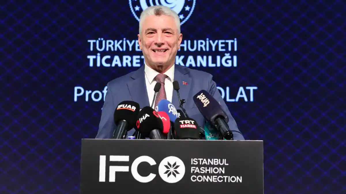 Bakan Bolat IFCO Fuarı'nda konuştu: "1 Ekim’de emek-yoğun sektörler için yeni destek modeli başlıyor"