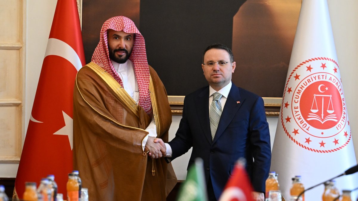 Türkiye ve Suudi Arabistan arasında adalet alanında iş birliği: Akın Gürlek mevkidaşını ağırladı