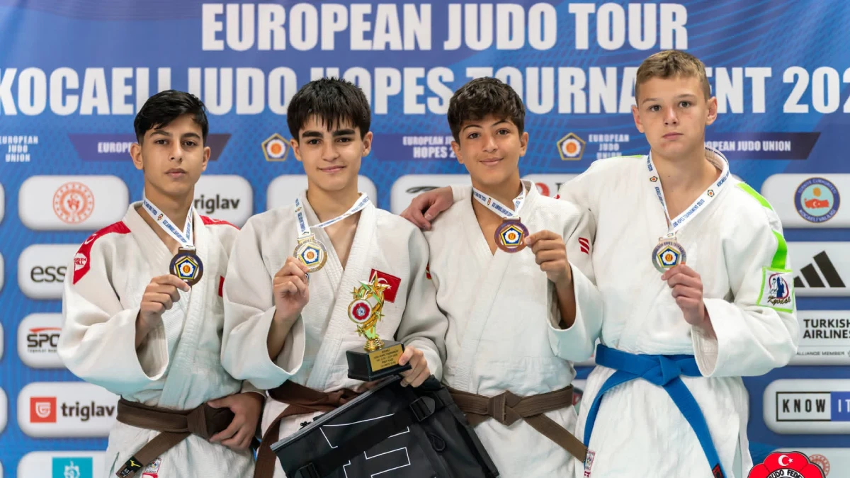 Minikler Avrupa Judo Kupası’nda Konya rüzgarı: Mehmet Talha Oruç’tan altın madalya