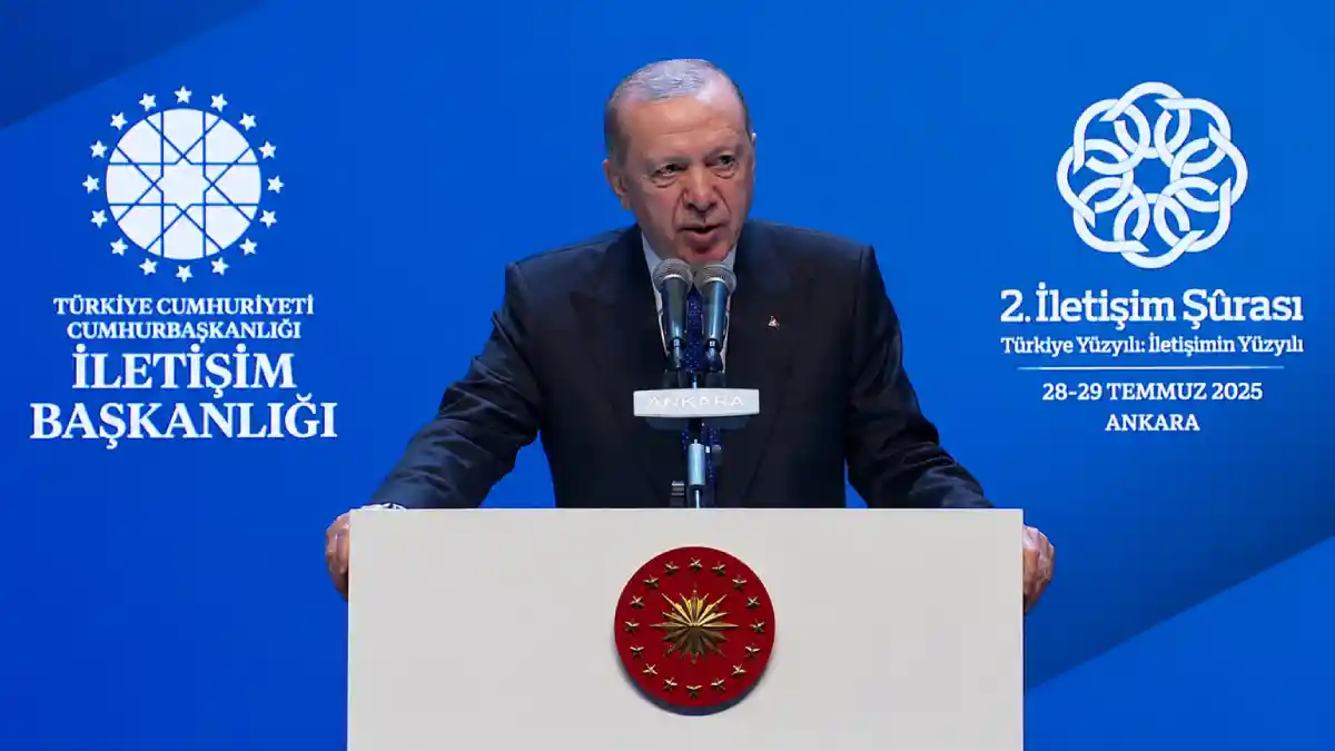 Cumhurbaşkanı Erdoğan: "Hakikati muhafaza edemiyorsanız müreffeh bir gelecek inşa edemezsiniz"