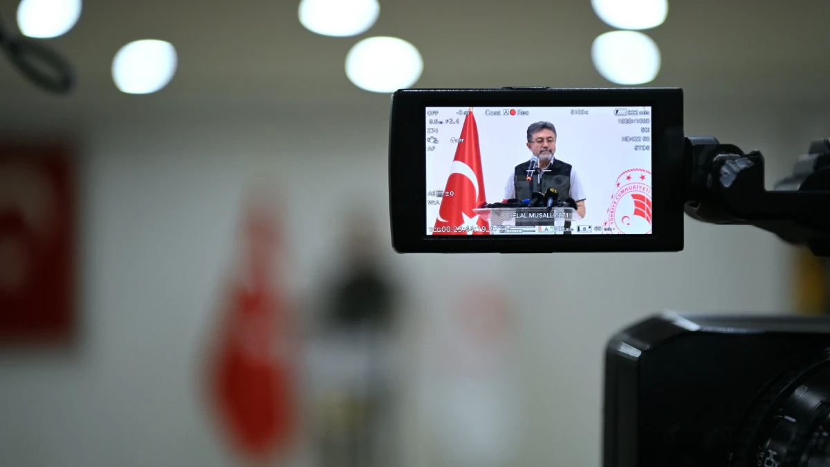 Bakan Yumaklı Türkiye Haber Kameramanları Derneği üyeleriyle buluştu
