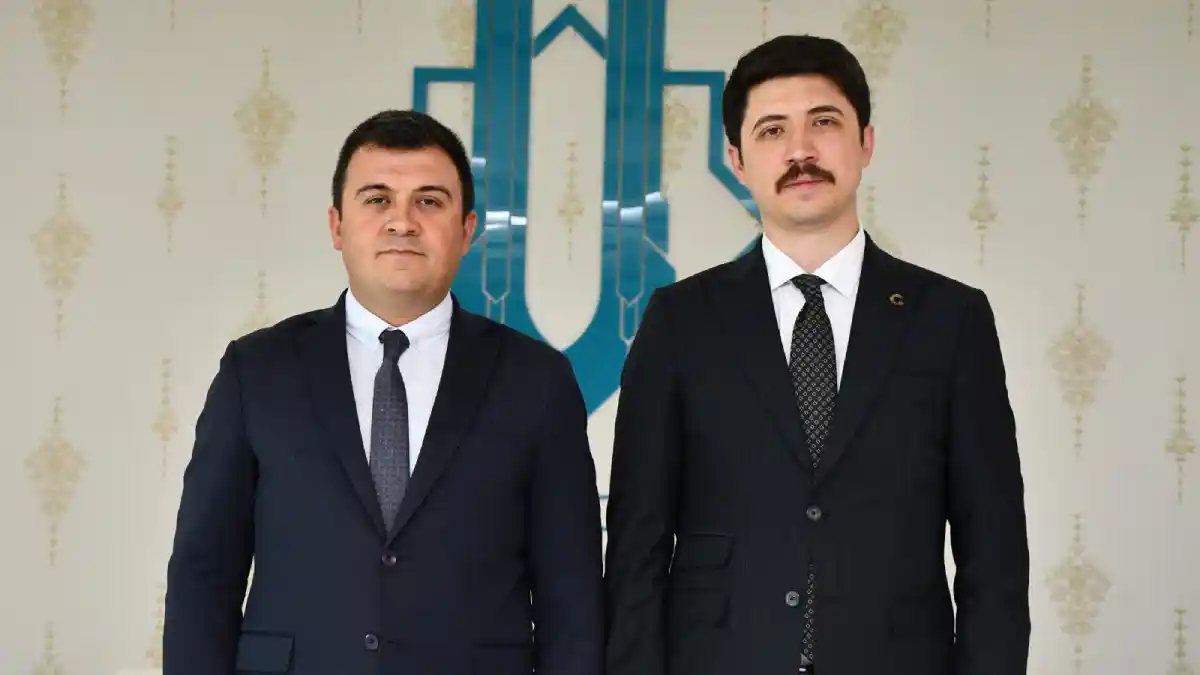 Patnos Kaymakamı Dertlioğlu'ndan Malazgirt Kaymakamı Kahraman'a ziyaret