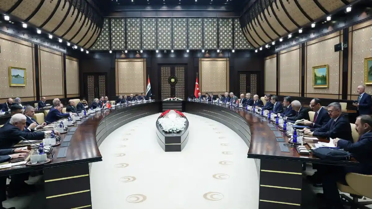 Beştepe'de kritik zirve: Cumhurbaşkanı Erdoğan, Irak Başbakanı Zeydi ile heyetler arası görüşmeye başkanlık etti