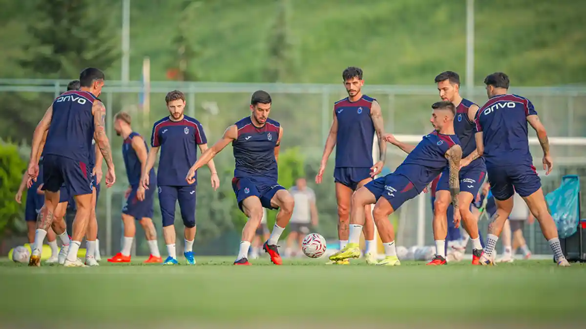 Trabzonspor Kasımpaşa maçı hazırlıklarını sürdürüyor