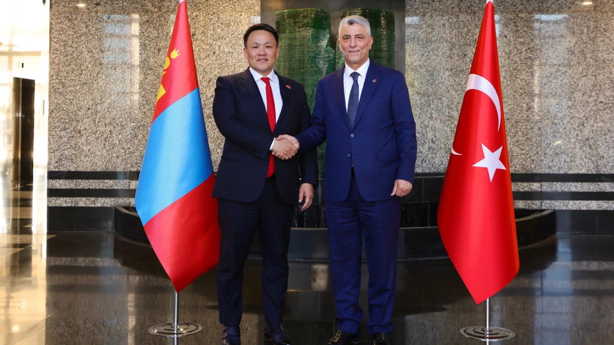 Bakan Bolat: Moğolistan ile ticaret hedefi 500 milyon dolar