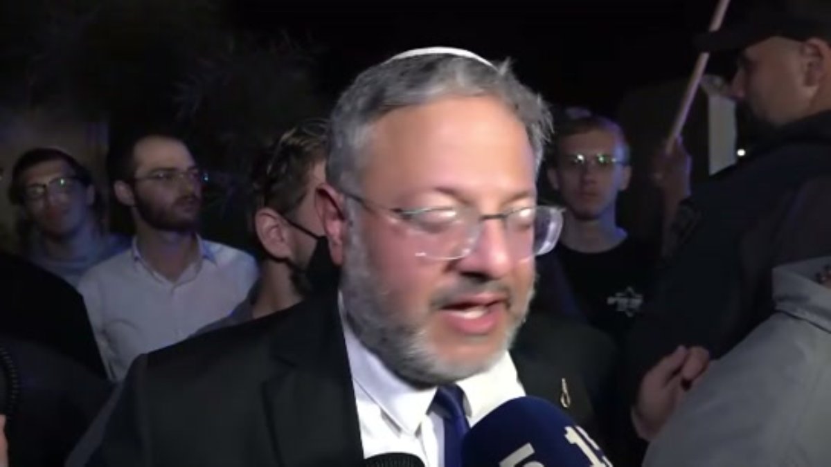 Ben Gvir: Gazze'ye Dönülmeli, Filistinliler Gitsin