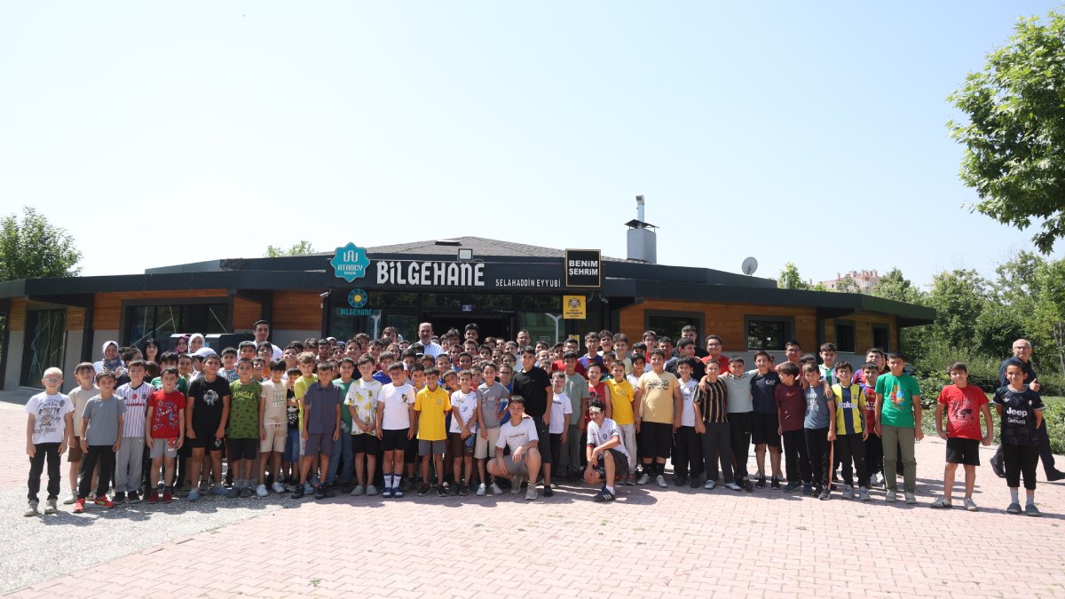 Konya'da çocuklar yaz tatilini Bilgehanelerde geçiriyor