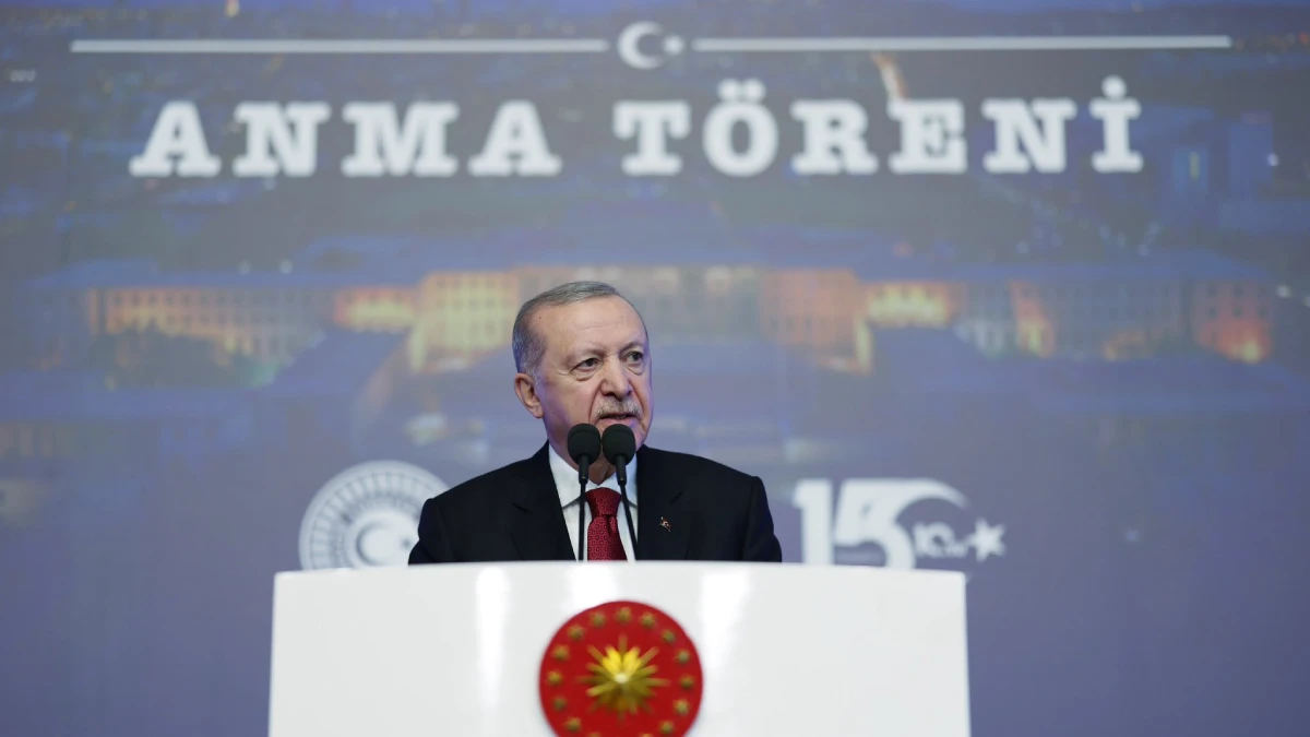 Cumhurbaşkanı Erdoğan’dan 15 Temmuz mesajı: 253 kahramanımızı rahmetle anıyorum