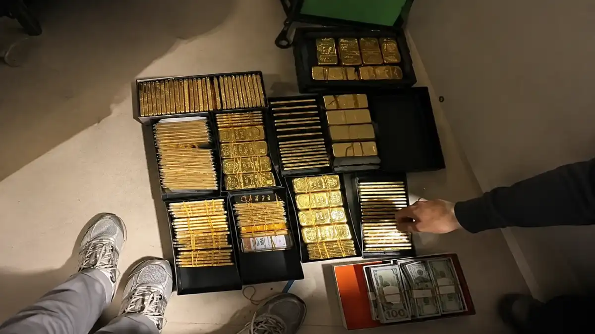 Alihan Kuriş Suç Örgütü operasyonu: 200 kilogram külçe altın ele geçirildi