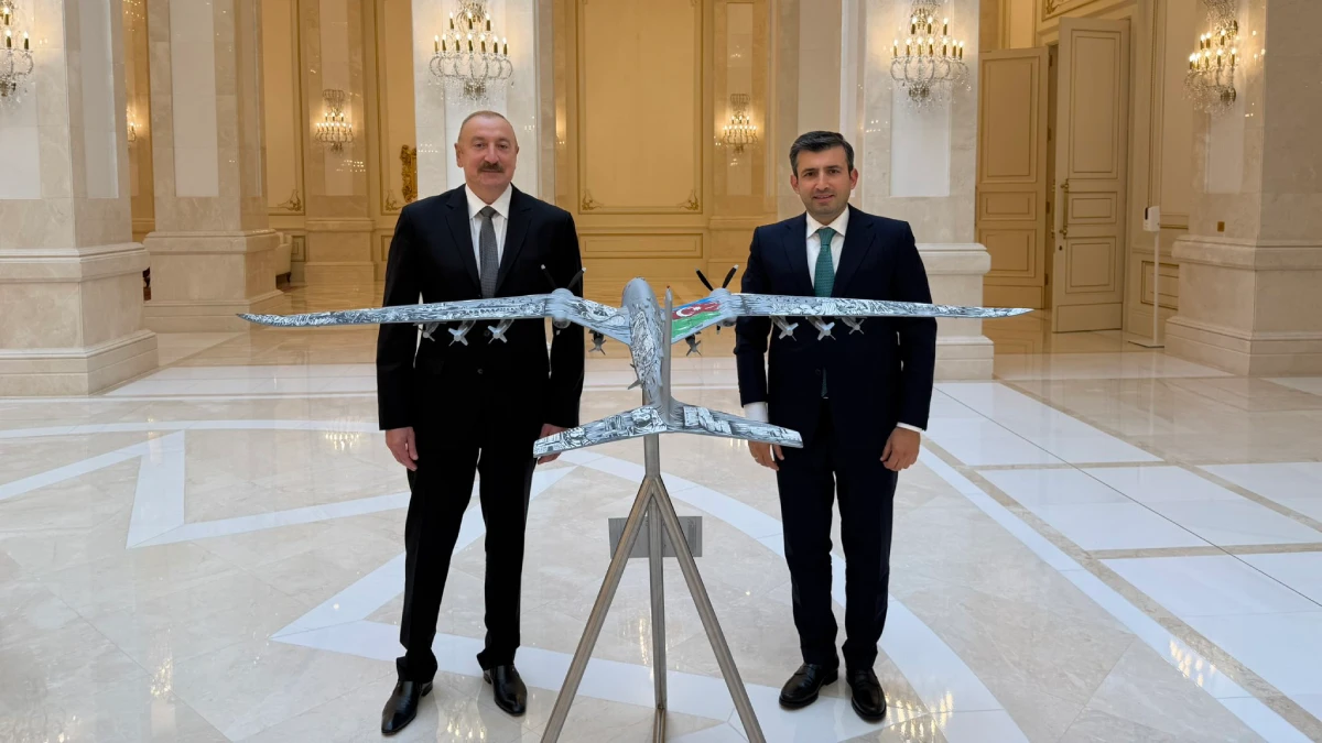 Bayraktar Teknoloji’nin Azerbaycan projeleri Aliyev’e sunuldu