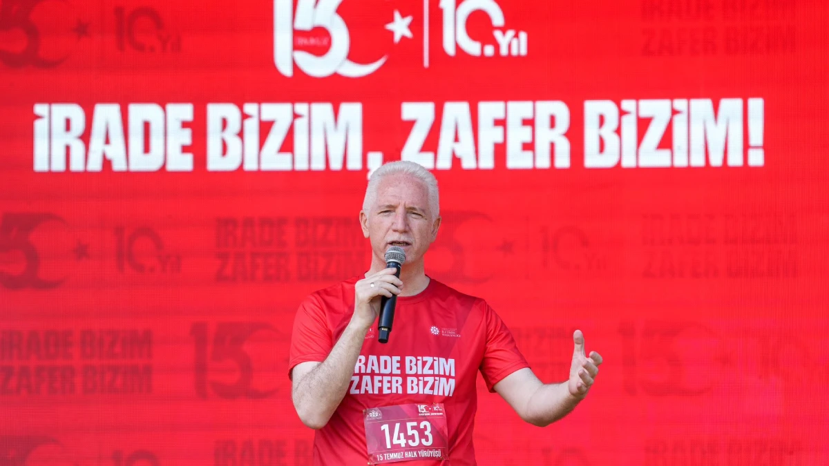 İstanbul Valiliği’nden 15 Temmuz Şehitler Köprüsü’nde anma yürüyüşü