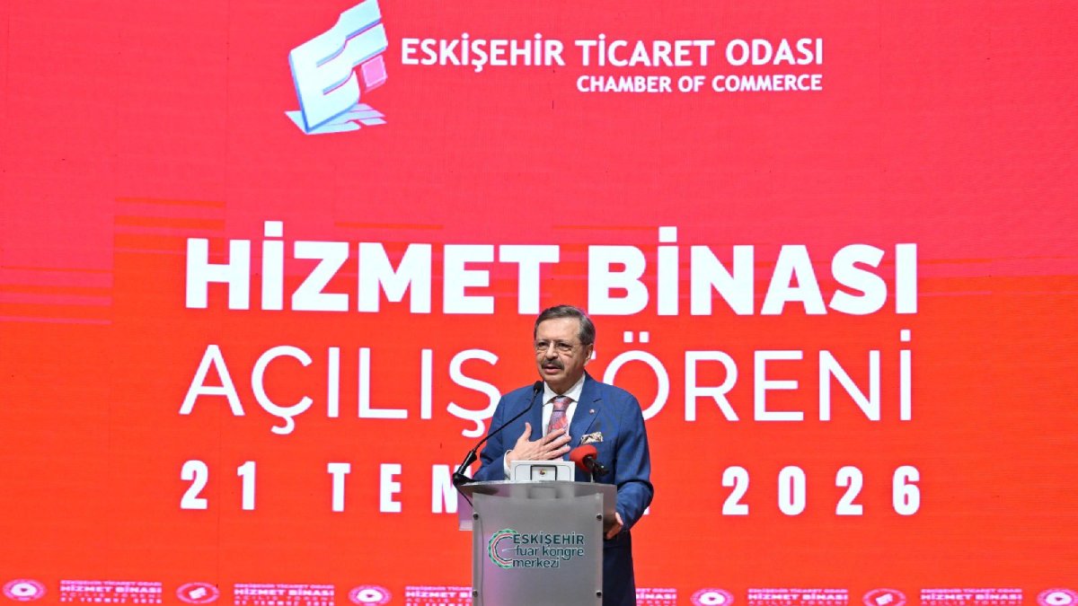 Eskişehir Ticaret Odası'nın yeni hizmet binası törenle açıldı
