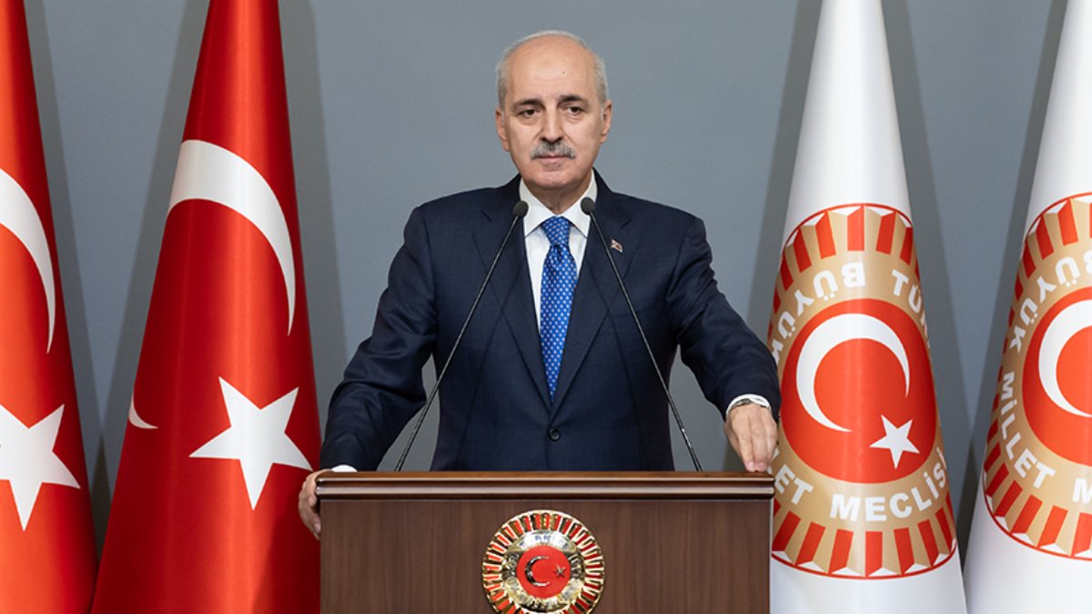 TBMM Başkanı Numan Kurtulmuş'tan Mescid-i Aksa baskınına sert tepki: "Alçakça baskını lanetliyorum"