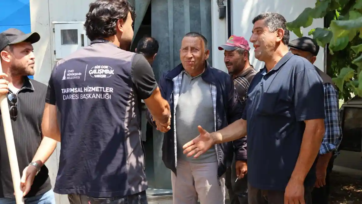 Ödemişli üreticinin imdadına Büyükşehir yetişti: Ürün kayıpları son buluyor